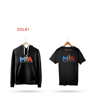hanorac si tricou reclama